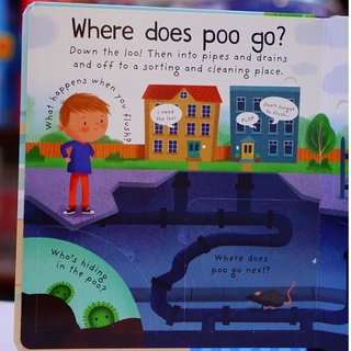 Sách First Questions and Answers: Where Does Poo Go?