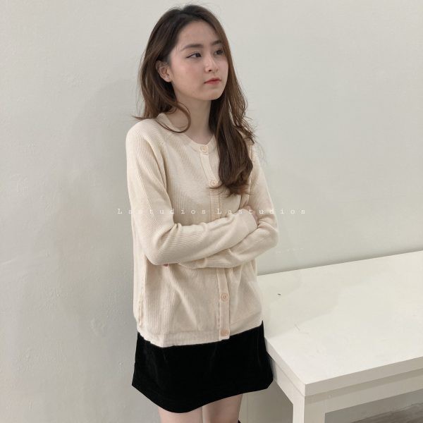 Áo Cardigan dáng dài Hàn Quốc