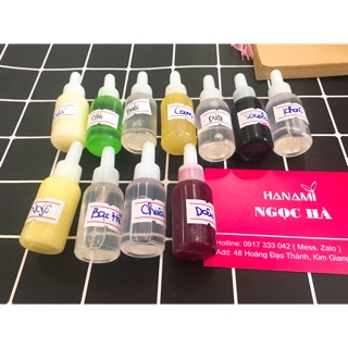 Hương liệu 10ml làm Slime