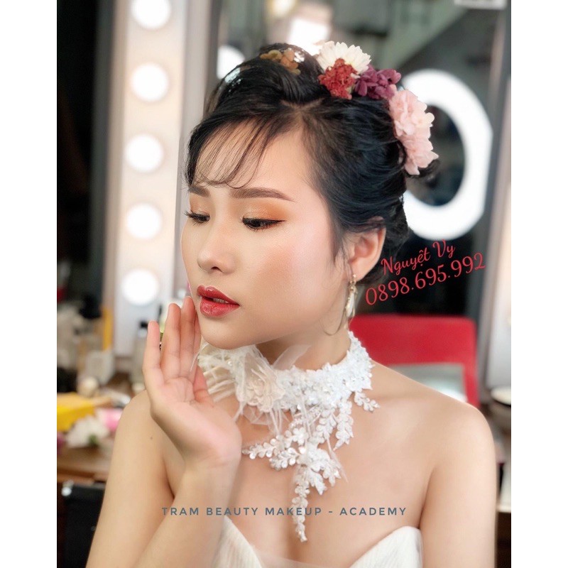 Cây đèn make up, phun xăm, chụp hình live stream size 45 live được 3 điện thoại