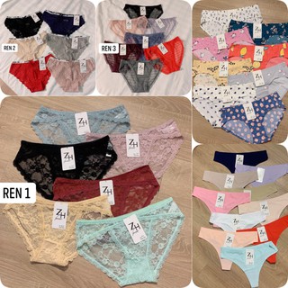 [ Set 10 cai ] Quần Lót ZH Thái Lan ( nhiều mẫu lướt phải để xem)