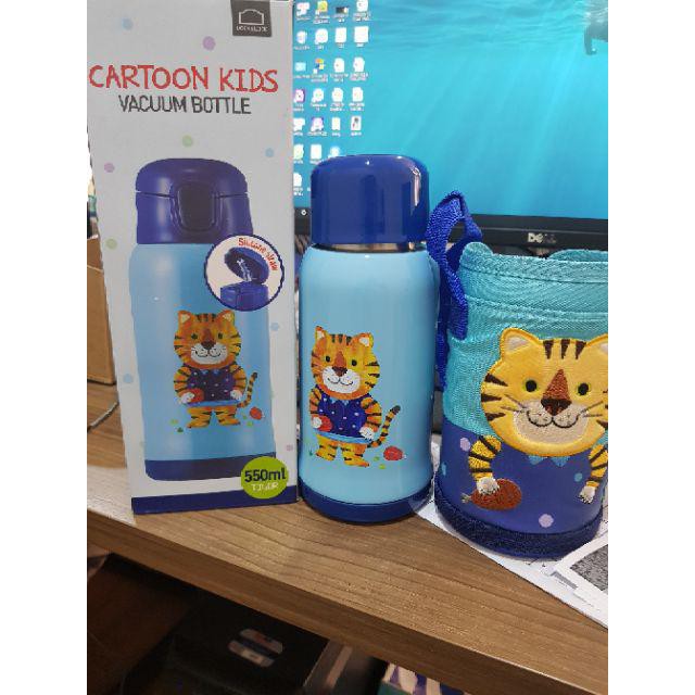 Bình giữ nhiệt Cartoon (Tiger) Kids Lock&Lock LHC1435TGR 550ml [CHÍNH HÃNG GIÁ TỐT]