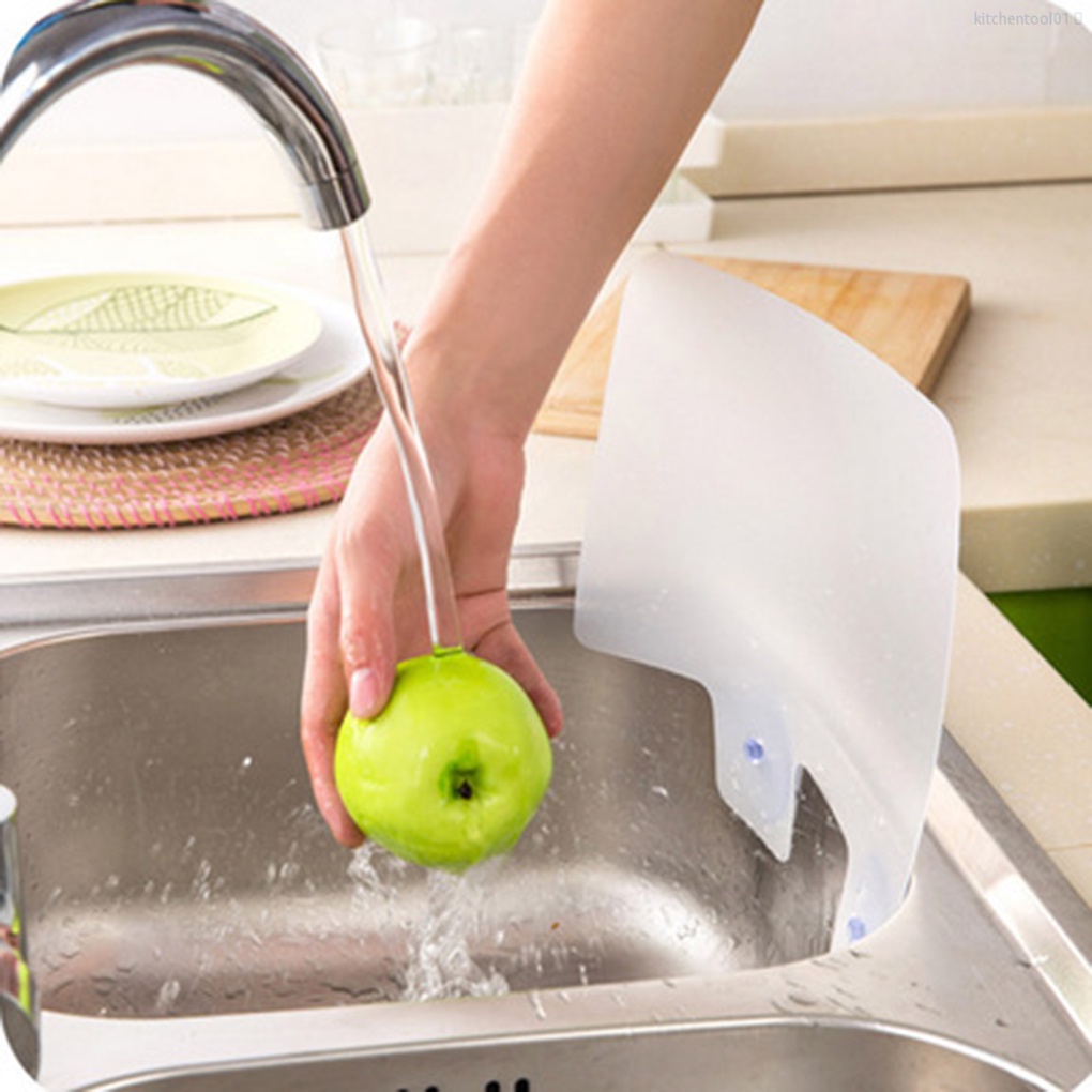 Tấm chắn chống văng nước tiện dụng cho bồn rửa chén