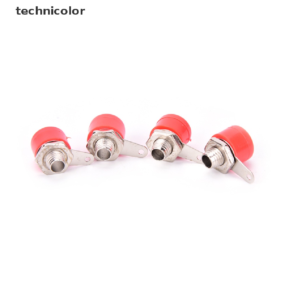 20 Đầu Cắm Bắp Chuối 4mm Nhiều Màu Sắc