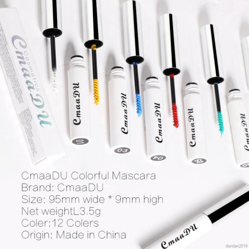 Mascara Chuốt Mi Lâu Trôi Cmaadu Nhiều Màu Sắc Tùy Chọn | BigBuy360 - bigbuy360.vn
