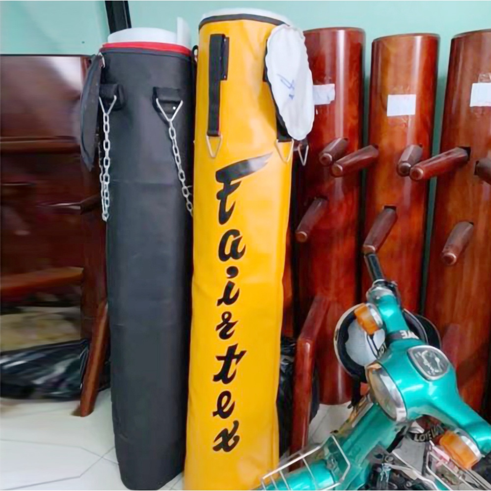 Vỏ Bao Cát Fairtex Việt  Nam Vàng | Từ 01 - 1.8 mét | Boxing, KickBoxing, Muay Thái, MMA, Võ Cổ Truyền, Taekwondo