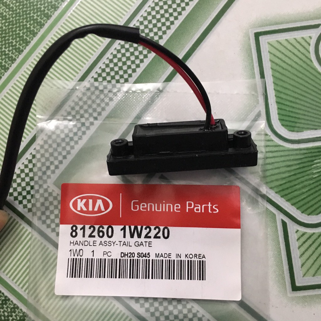 Hàng Zin Nút Mở Cốp Kia Morning Hyundai Grand i10, Picanto, Kia Rio, Hyundai Accent  Mã 812601W220