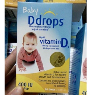Vitamin D drops Mỹ