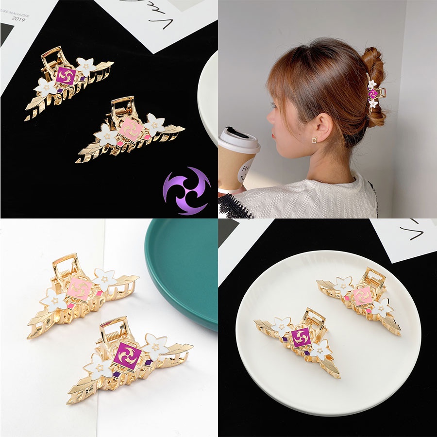 Kẹp Tóc Thiết Kế Hình Cá Mập Dễ Thương Dùng Hóa Trang