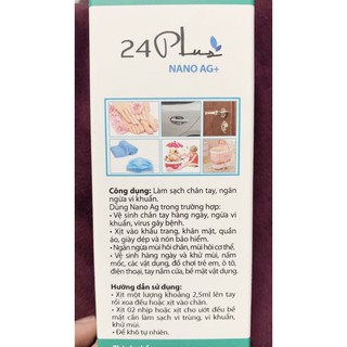 Xịt Đa Dụng 24 Plus