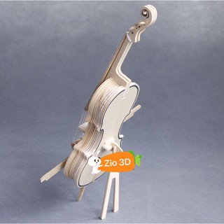 Mô hình lắp ráp gỗ 3D Đàn Violin