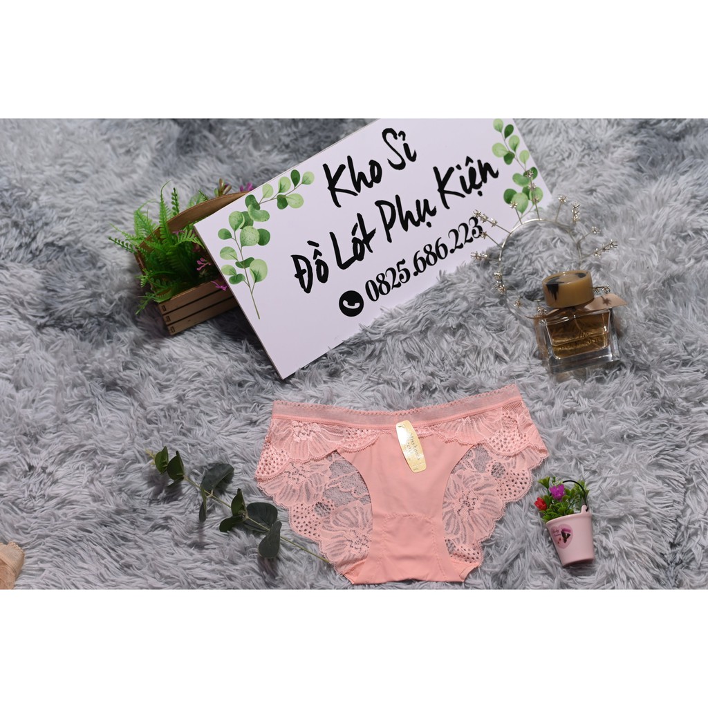 Quần Lót Su, Quần Su Nữ Phối Ren KHÁNG KHUẨN Cực Quyến Rũ | BigBuy360 - bigbuy360.vn