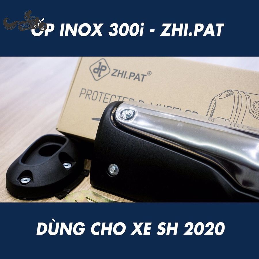 Ốp Pô SH 300i Cho Phiên Bản SH 2020. Hàng Bảo Hành Chính Hãng Zhi.Pat Cam Kết Chất Lượng. Chất Liệu Inox Cao Cấp