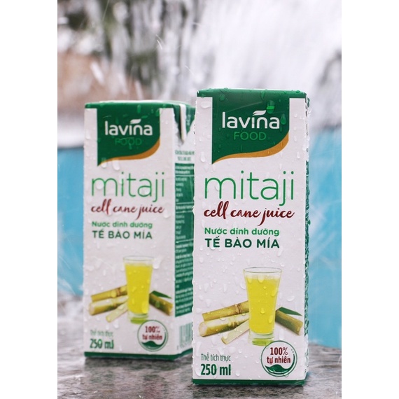 Nước dinh dưỡng tế bào mía Mitaji - thùng 24 hộp 250ml