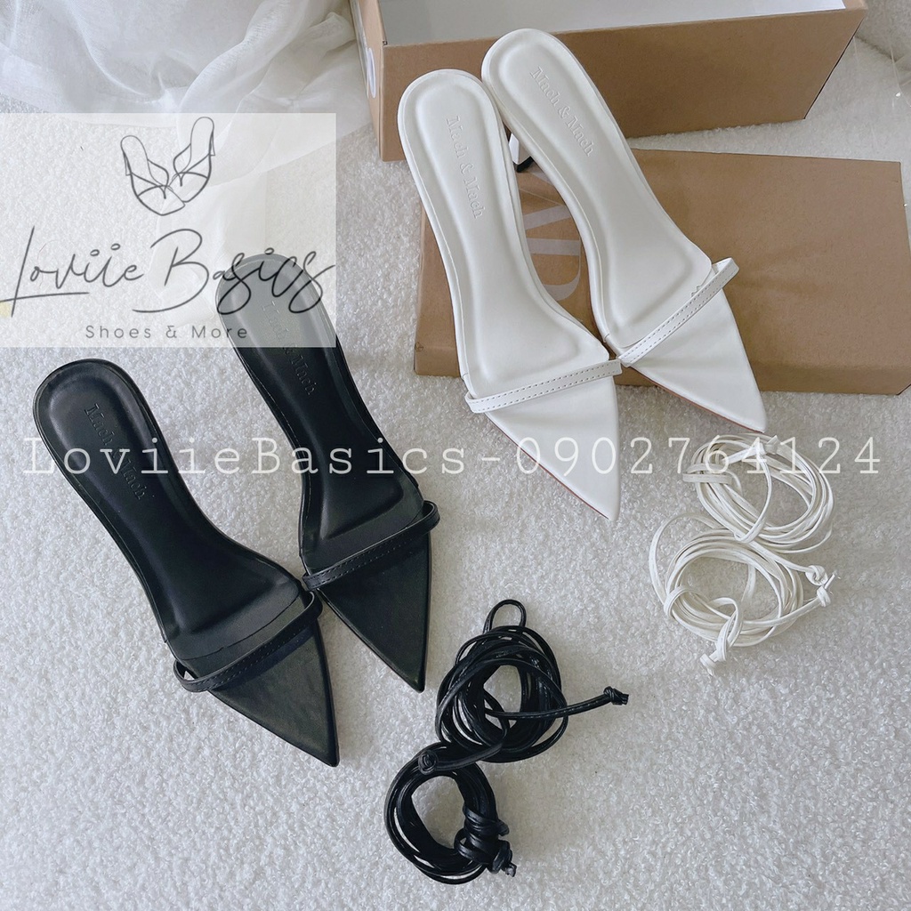 SANDAL NỮ XỎ NGÓN LOVIIE BASIC - GIÀY CAO GÓT CỘT DÂY XỎ NGÓN CHIẾN BINH S210703 G220704