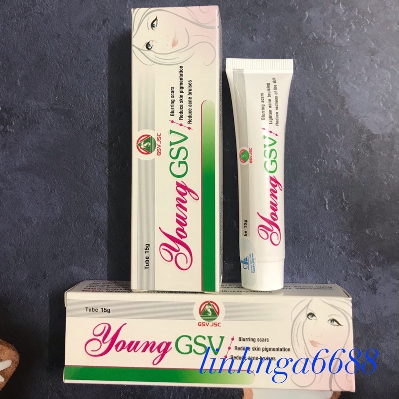 (CHÍNH HÃNG) Gel làm mờ sẹo, giảm thâm Young GSV 15g