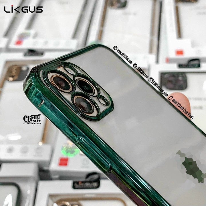 ỐP LƯNG IPHONE 12 PRO MAX - 12 PRO - 12 LIKGUS SILICON BẢO VỆ CAMERA CHÍNH HÃNG