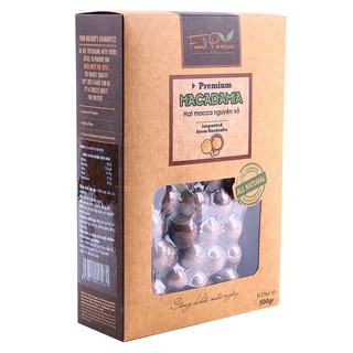 Macca Nứt Vỏ Úc 500g – Giàu Dinh Dưỡng, Ăn Vặt Healthy, Macadamia Inshell, The Nuts Valley 