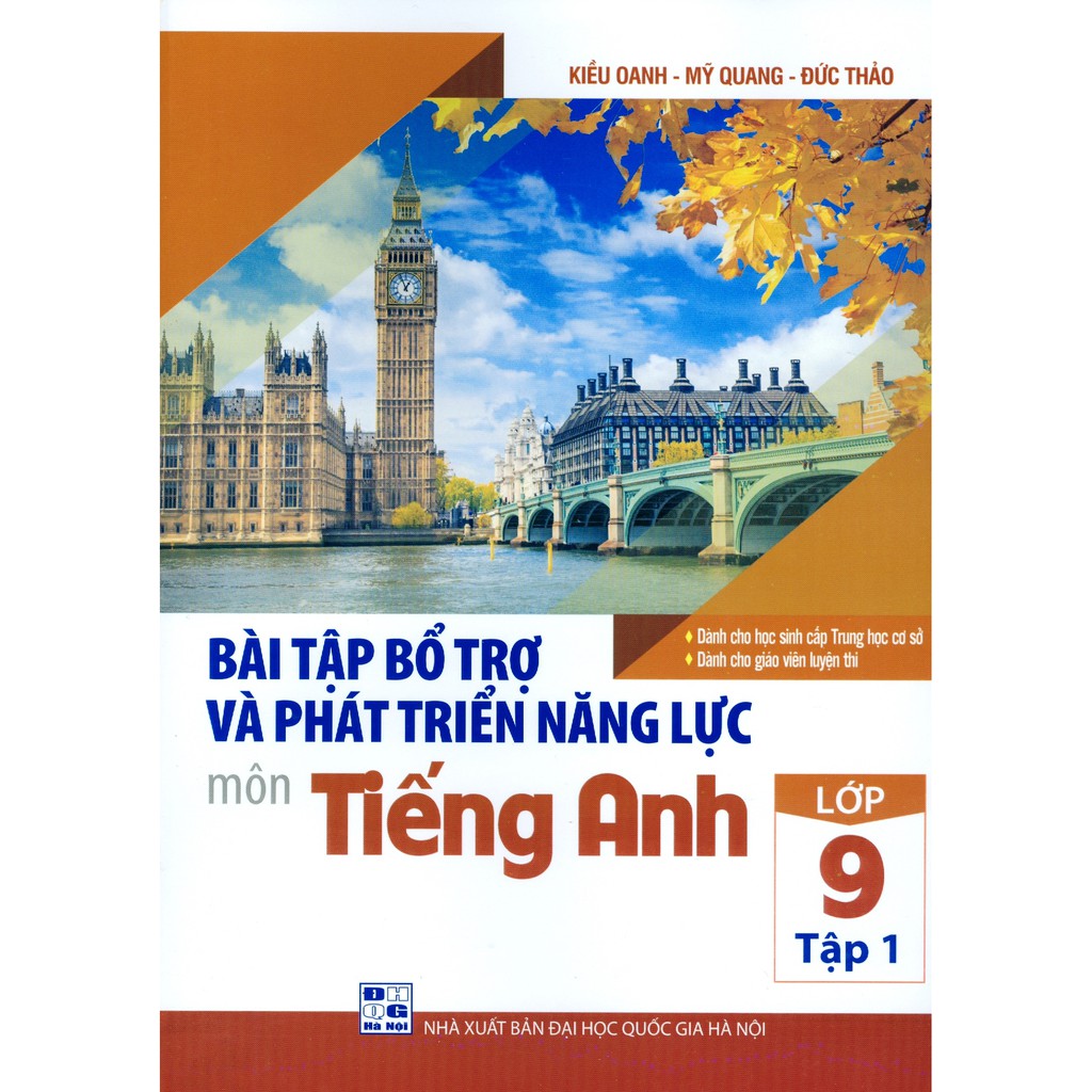 Sách - Bài Tập Bổ Trợ Và Phát Triển Năng Lực Môn Tiếng Anh Lớp 9 Tập 1