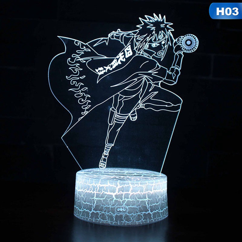 Đèn ngủ chiếu sáng họa tiết dragon ball 3d độc đáo trang trí nội thất