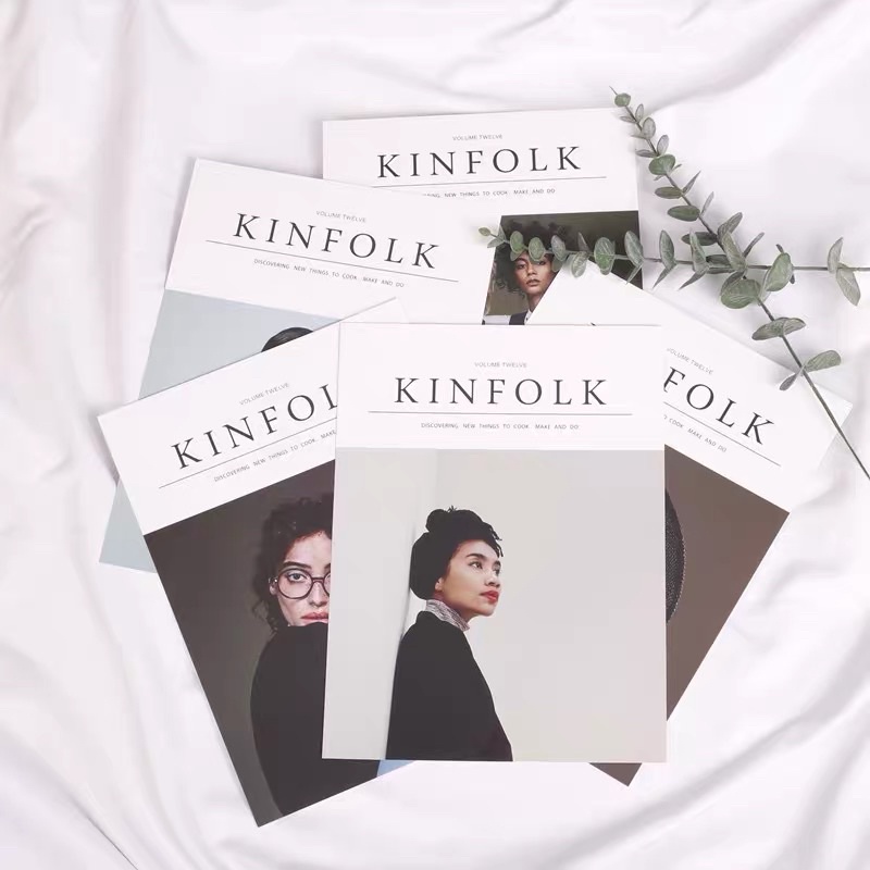 Bìa tạp chí KINFOLK - phụ kiện chụp ảnh -may.decor-