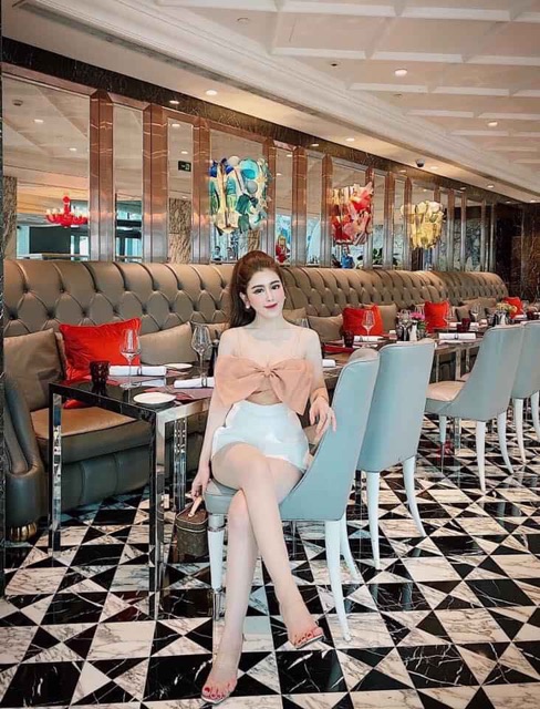 SET ÁO NƠ NGỰC + QUẦN VÁY #155k