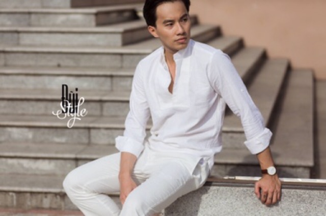 ÁO ĐŨI DÀI TAY CỔ 2 LỚP | BigBuy360 - bigbuy360.vn