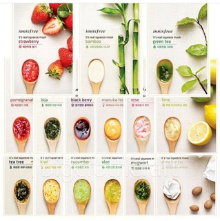 Mặt nạ giấy Its Real Squeeze Mask - Innisfree 
