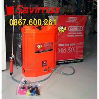 Bình xịt điện oshima os20 dung tích 20 lít-giảm giá cực sock