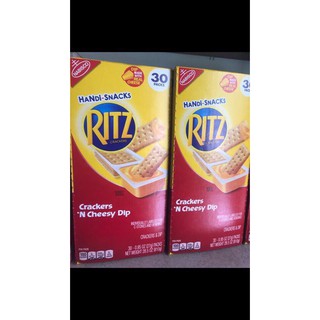 Bánh Ritz Nabisco Crackers Handi-Snacks Crackers 'N Cheese Dip