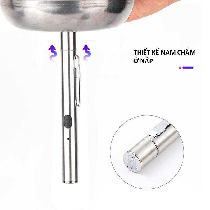 Đèn Laser UV365 Chống Nước Soi Vi Khuẩn & Nấm Ở Thú Cưng LS002 MIAOCAT