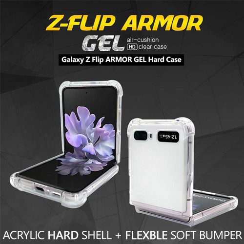 Ốp Điện Thoại Gel Cứng Trong Suốt Bảo Vệ Toàn Diện Cho Samsung Galaxy Z Flip 1 2 3 4