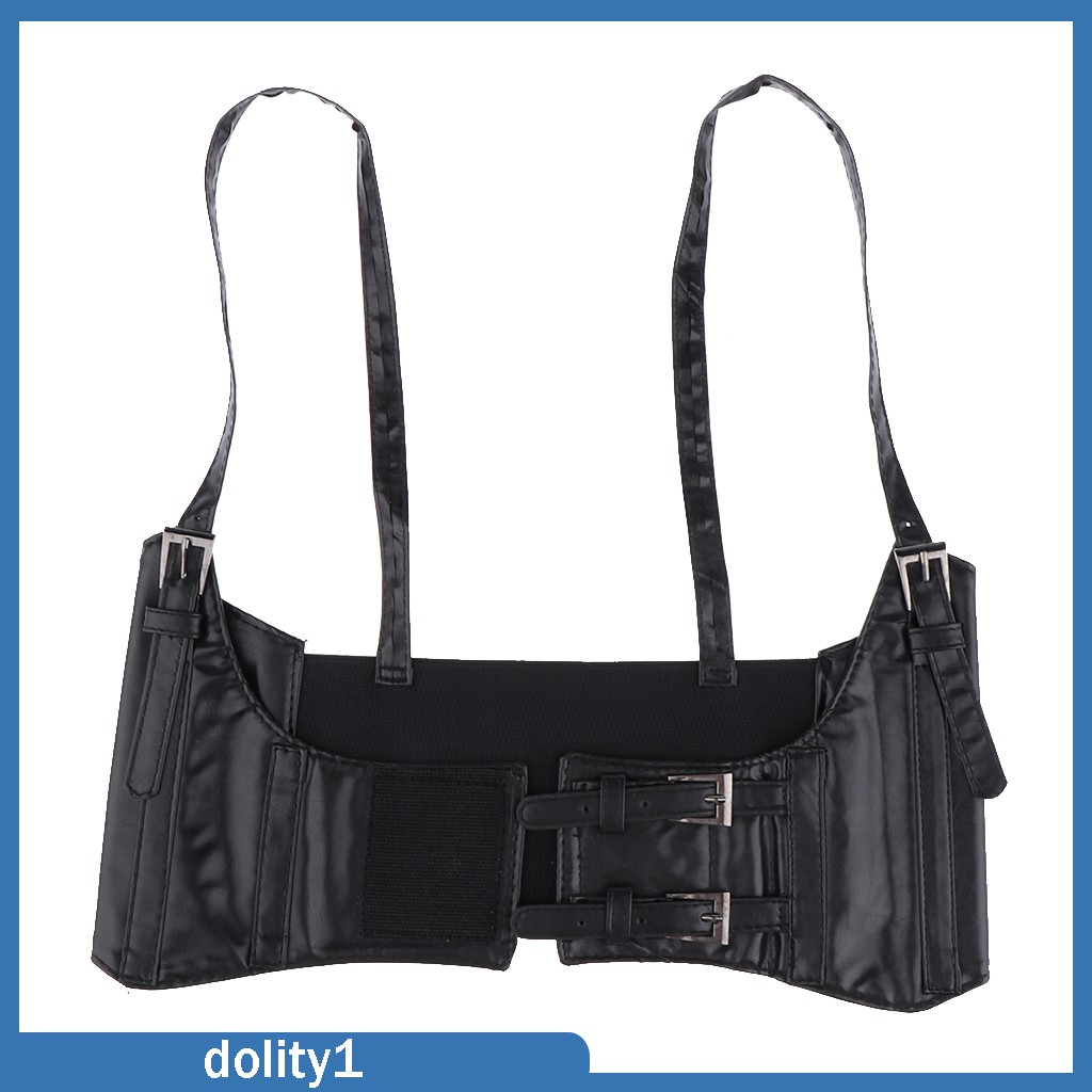 Đai Nịt Bụng Da Bản Rộng Phong Cách Phương Tây Cho Nữ