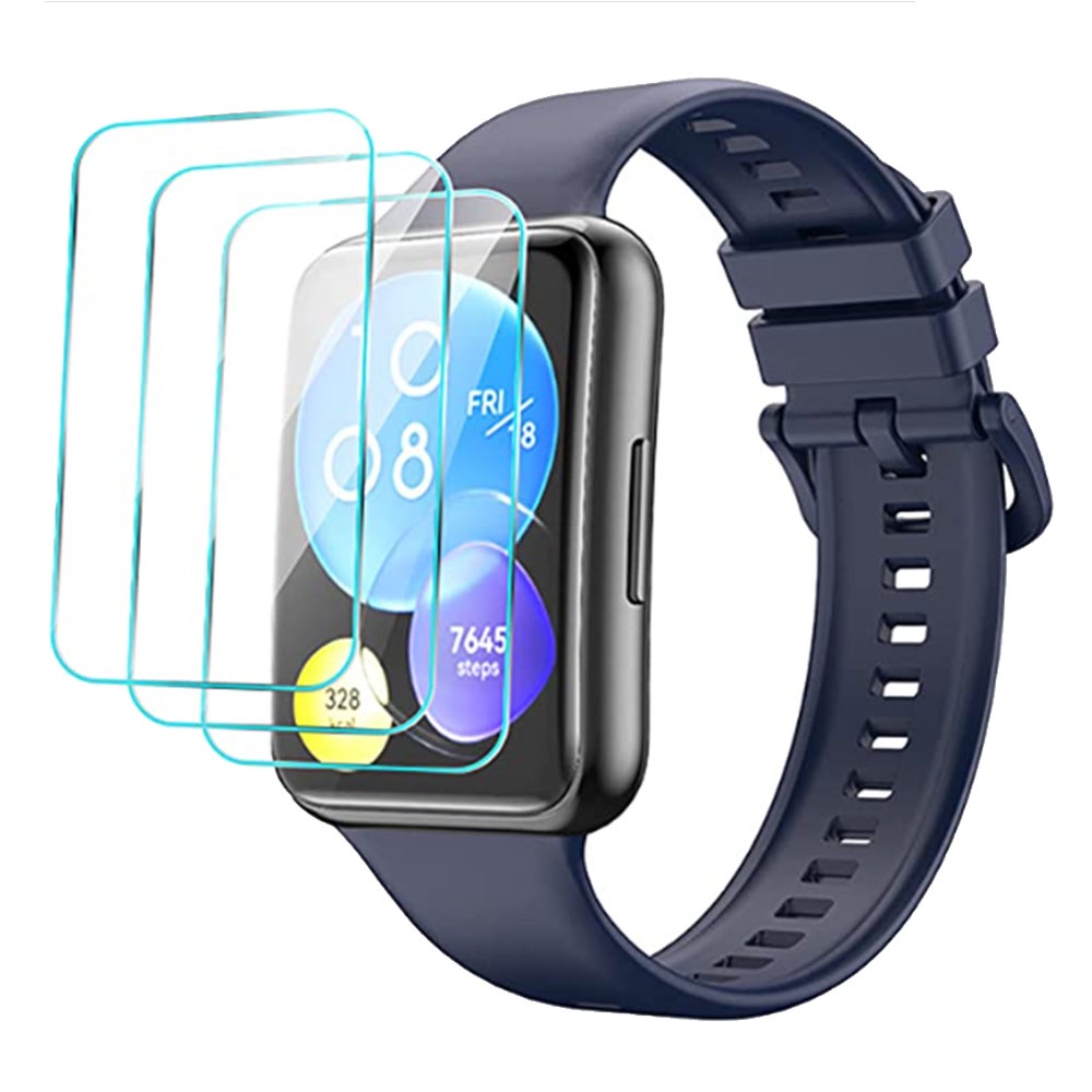 Set 6 Miếng Dán Tpu Bảo Vệ Màn Hình Cho Đồng Hồ Thông Minh Huawei Watch Fit 2