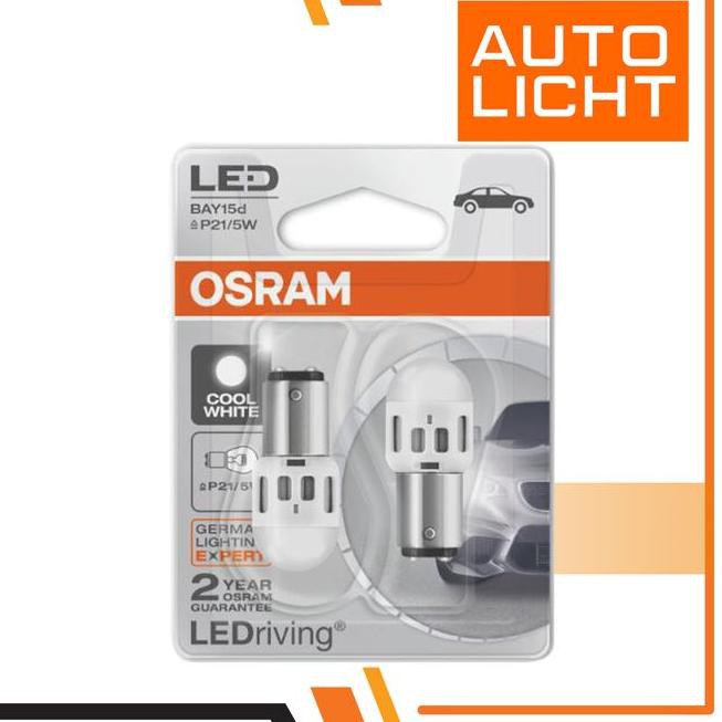 Đèn Led Phanh Chân 2 Bóng - 1357cw Osram P21 / 5w