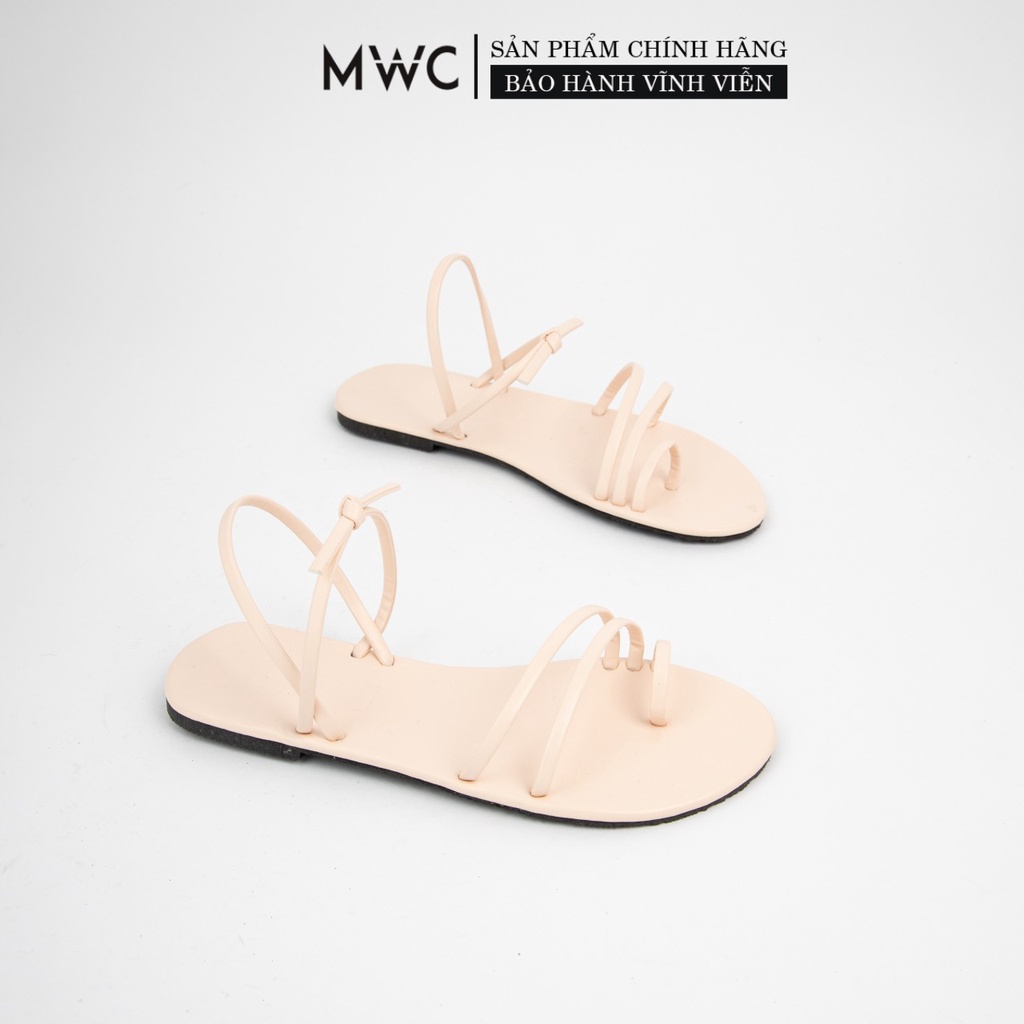 Giày sandal nữ quai mảnh sỏ ngón MWC NUSD- 2788