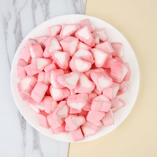 [FREESHIP❤️] - Kẹo Marshmallow (Gói 1000g) - Tim Hồng - Phụ Kiện Bánh