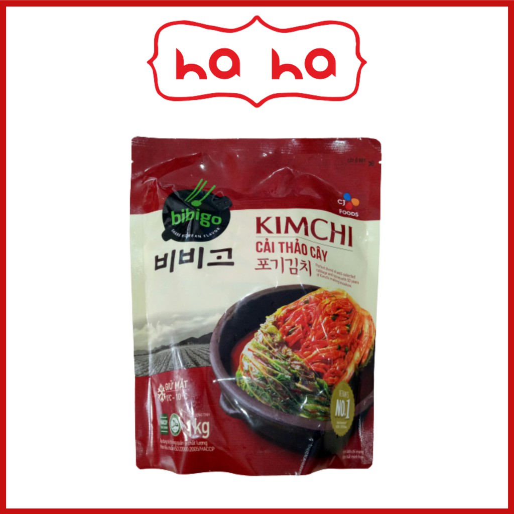 [CHỈ SHIP HCM] Kimchi cải thảo cây Ông Kim's Bibigo 1kg