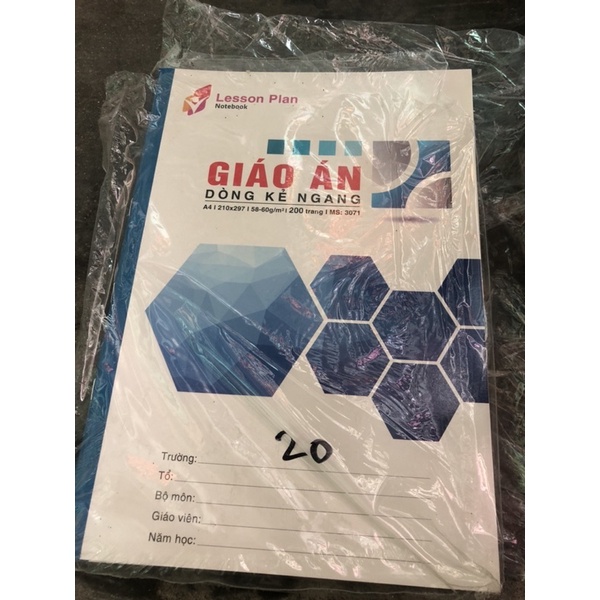 Giáo án kẻ ngang Hải tiến 200 trang A4,300trang A4