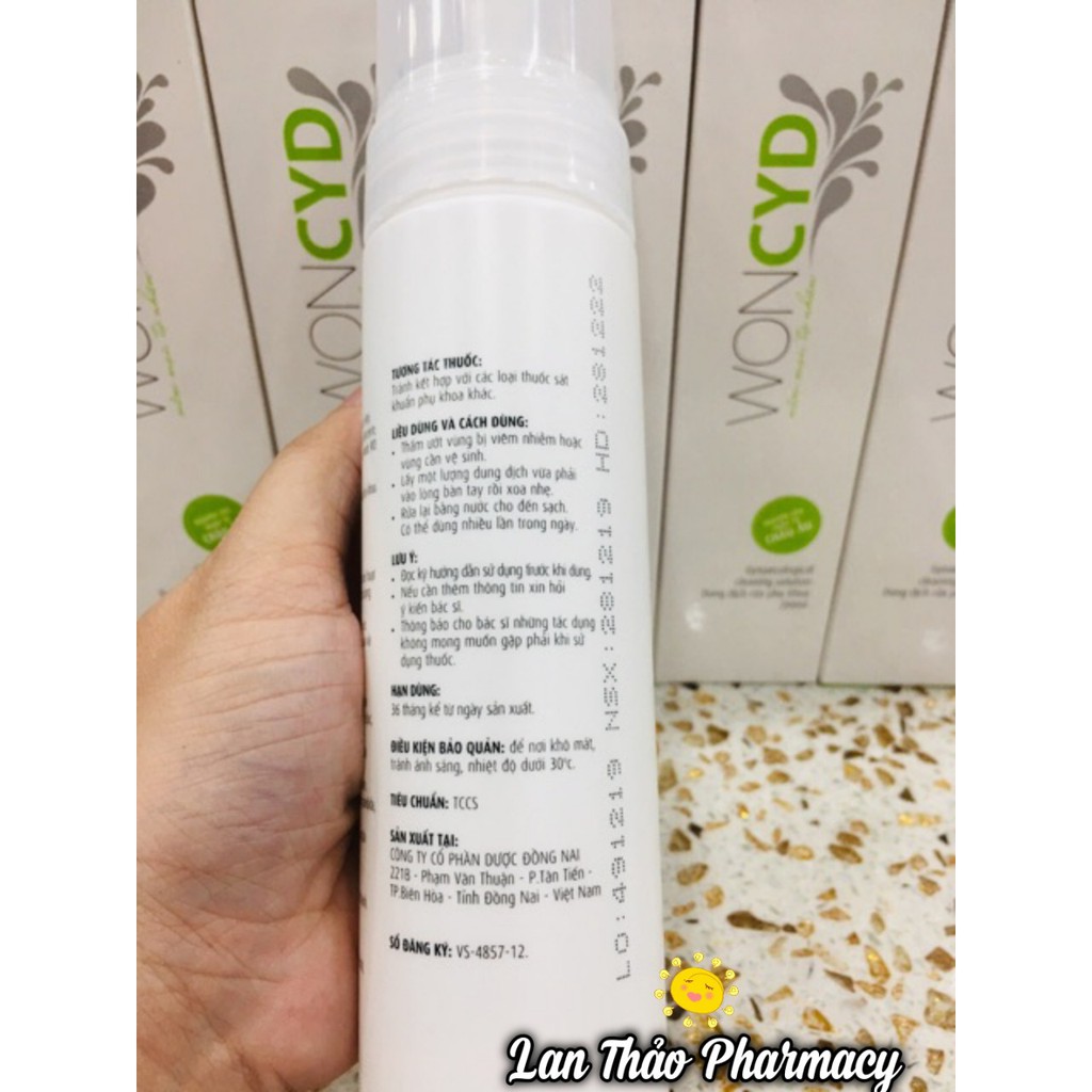 Dung Dịch Vệ Sinh Woncyd 200ML Chính Hãng