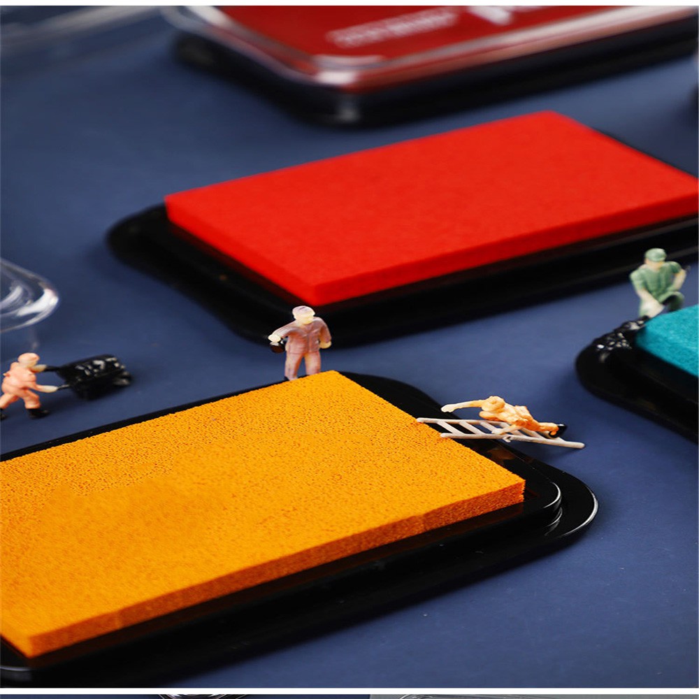 Mực đóng dấu cho con dấu gỗ nhiều màu sắc phong cách retro