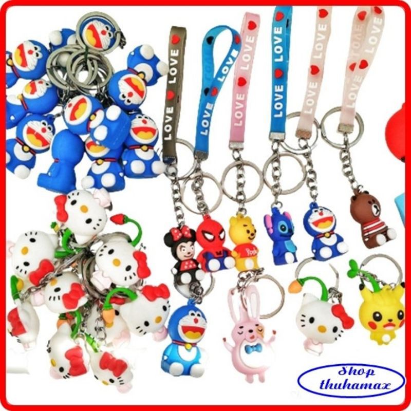 Móc treo chìa khóa balo siêu cute nhiều hình