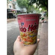 Mì ly hảo hảo tôm chua cay - thùng 12 ly