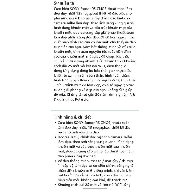 Máy chụp ảnh Selfie Dooraa