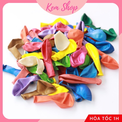 Bóng Nhũ Size 10'' Trang Trí Sinh Nhật Sự Kiện Nhiều Màu Sắc - K179