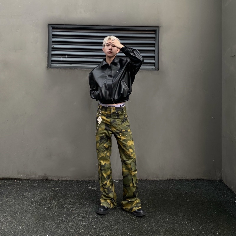 Áo khoác da WOE &quot;Ww Leather Jacket&quot;