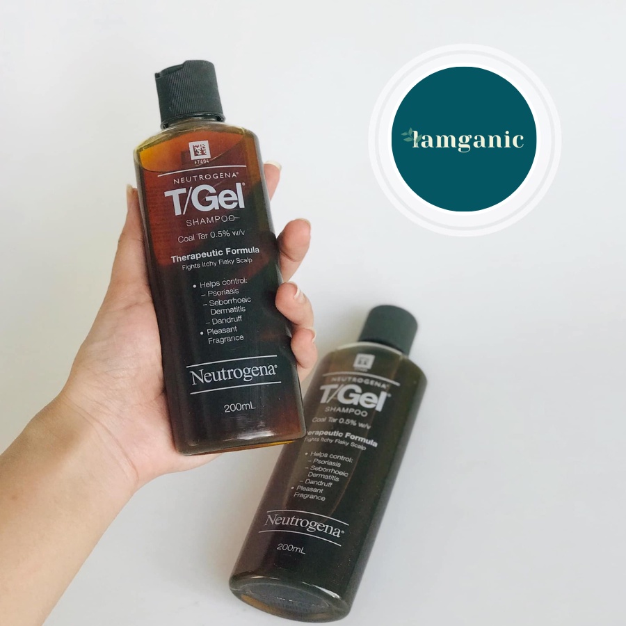 Dầu gội giảm gàu, vảy nến Neutrogena Tgel Shampoo Therapeutic Formula 200ml - Úc T/gel Shampoo