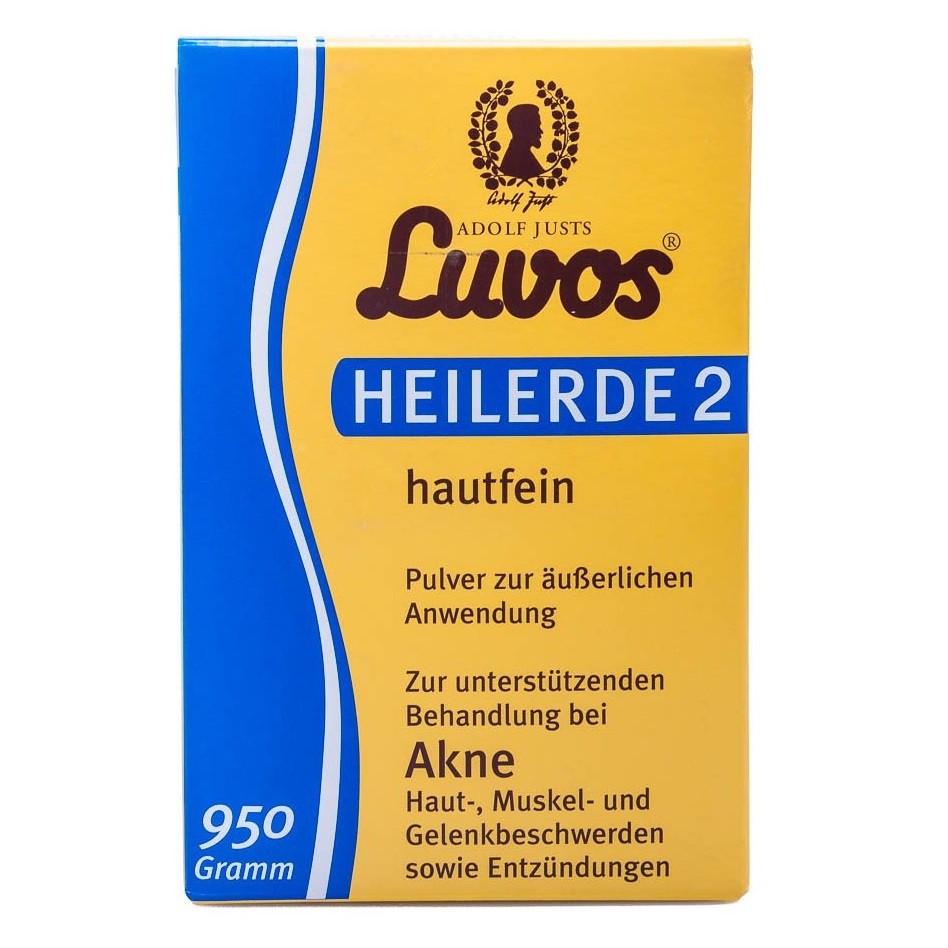 MẶT NẠ BÙN KHOÁNG LUVOS HEILERDE 2 (950g) DÙNG TOÀN THÂN, PHƯƠNG PHÁP TỰ NHIÊN CHO MỌI LÀN DA 🇩🇪 HÀNG NHẬP ĐỨC.