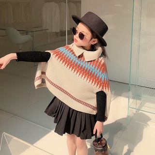 Áo len Cape cho bé Order