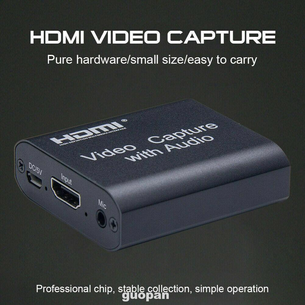Bộ đầu thu hình ảnh video kèm âm thanh HDMI dùng ghi lại bài giảng tại nhà/ văn phòng